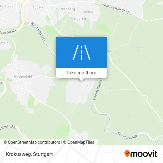 Карта Krokusweg