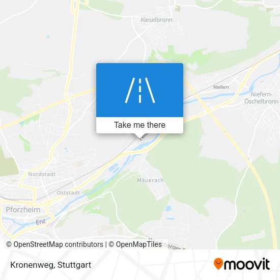 Карта Kronenweg