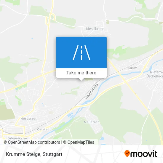 Карта Krumme Steige