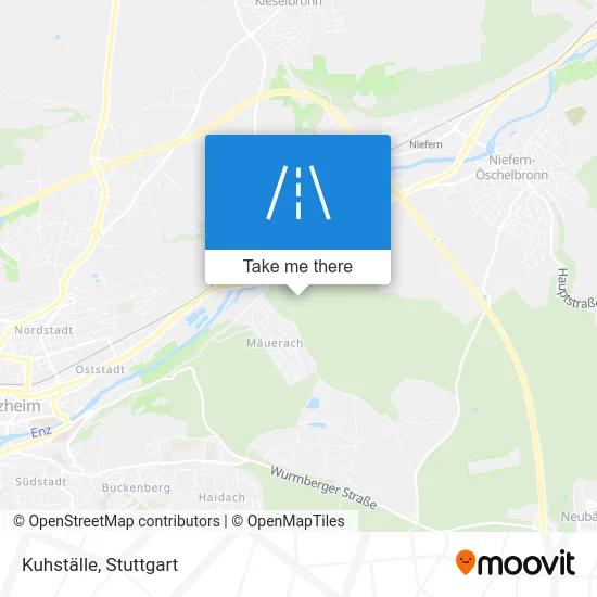 Карта Kuhställe