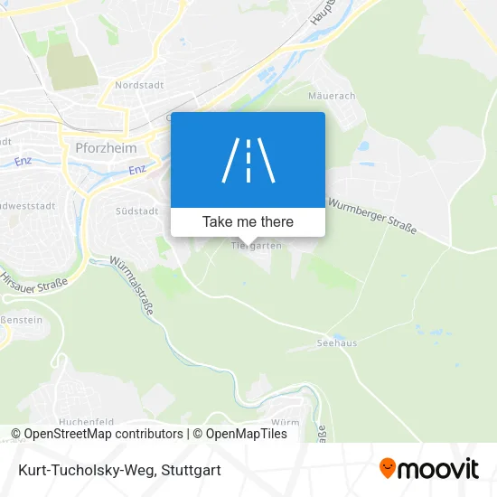 Kurt-Tucholsky-Weg map