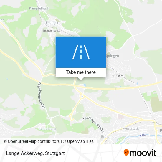 Карта Lange Äckerweg