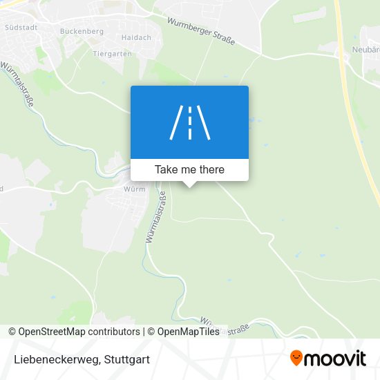 Карта Liebeneckerweg