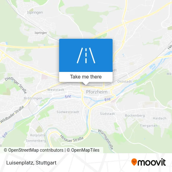 Карта Luisenplatz
