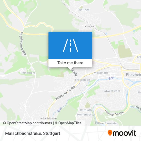 Malschbachstraße map