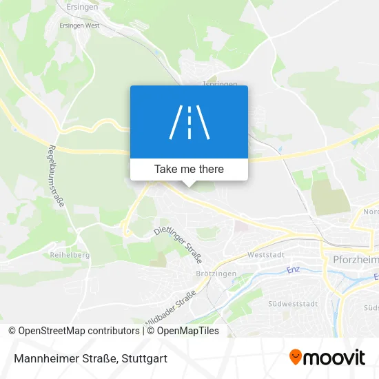Mannheimer Straße map