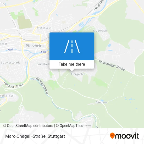 Marc-Chagall-Straße map