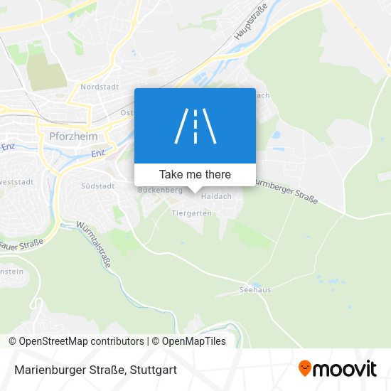 Marienburger Straße map