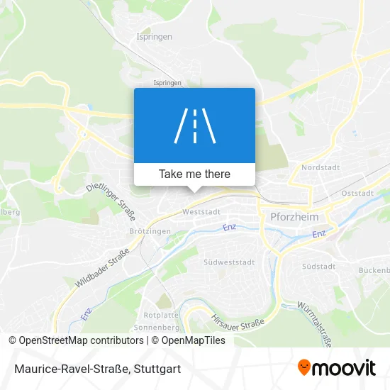 Карта Maurice-Ravel-Straße