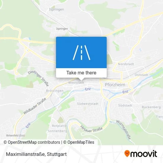 Карта Maximilianstraße
