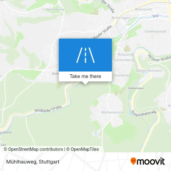 Карта Mühlhauweg