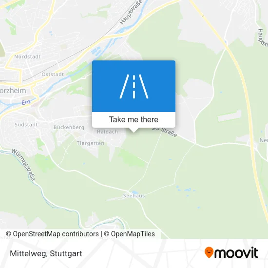 Карта Mittelweg