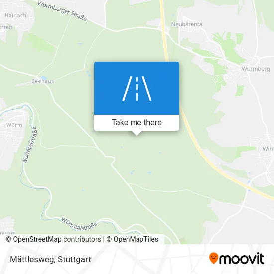 Карта Mättlesweg