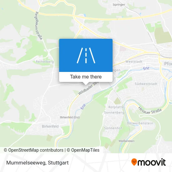 Карта Mummelseeweg