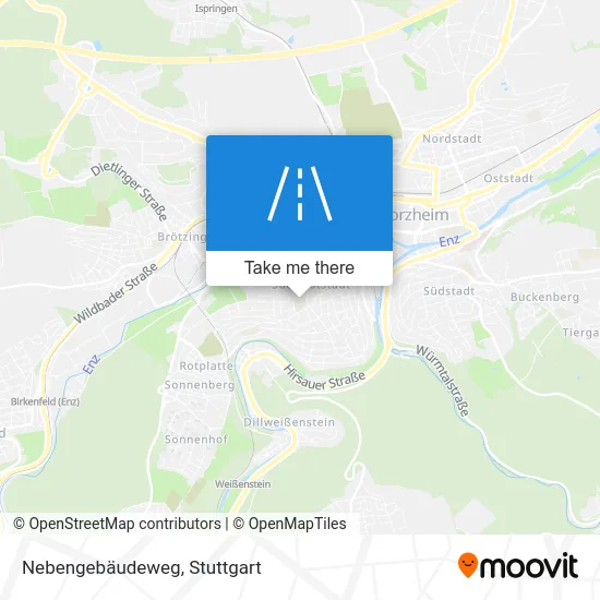 Карта Nebengebäudeweg