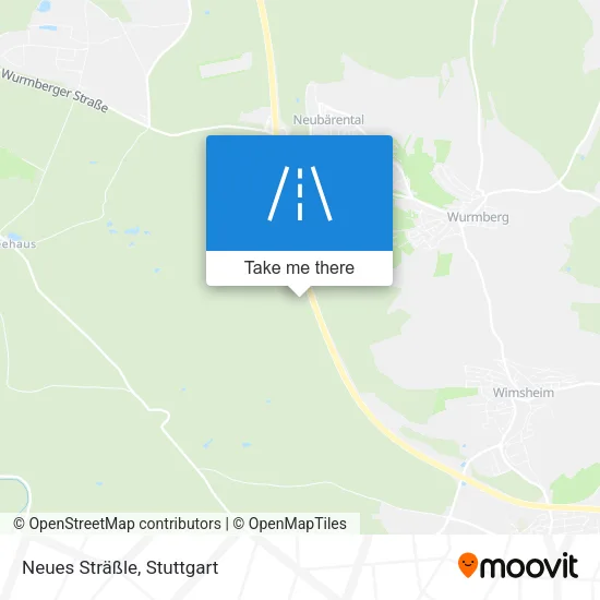 Карта Neues Sträßle