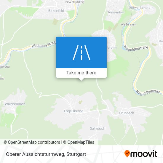 Oberer Aussichtsturmweg map