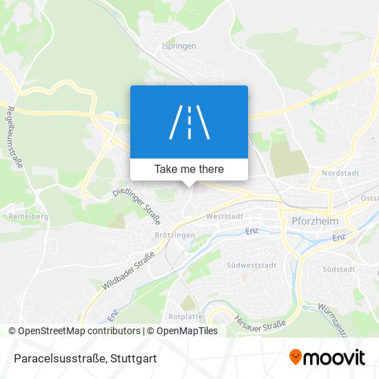 Paracelsusstraße map