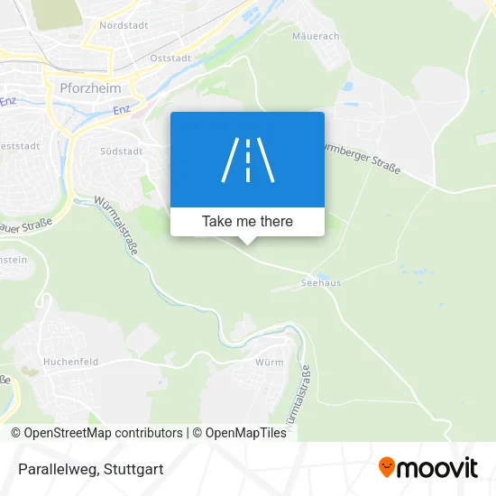 Карта Parallelweg