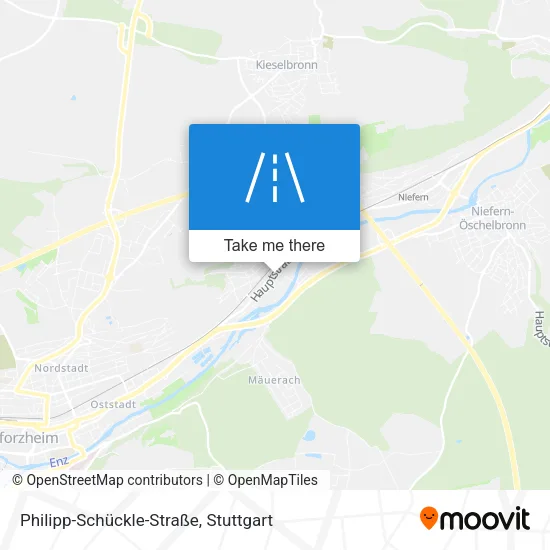Карта Philipp-Schückle-Straße