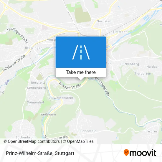 Prinz-Wilhelm-Straße map