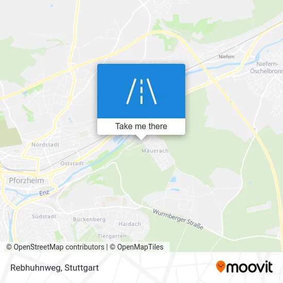 Карта Rebhuhnweg