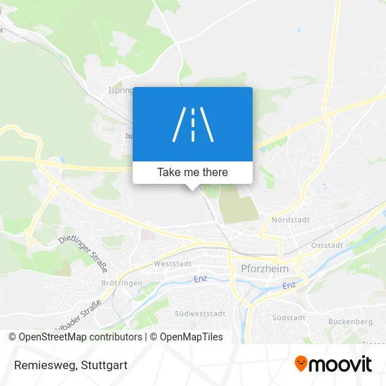 Карта Remiesweg