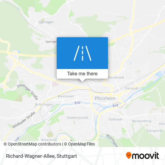 Richard-Wagner-Allee map