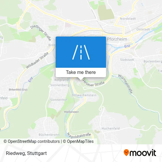 Карта Riedweg