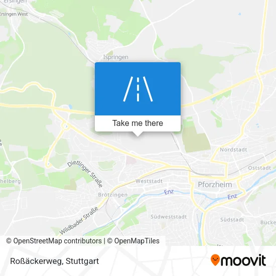 Карта Roßäckerweg