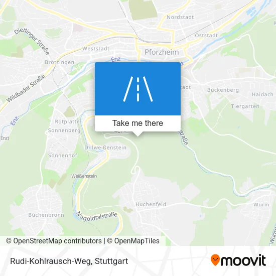 Карта Rudi-Kohlrausch-Weg