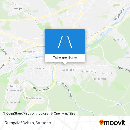 Карта Rumpelgäßchen