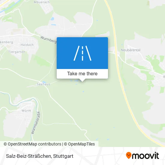 Карта Salz-Beiz-Sträßchen