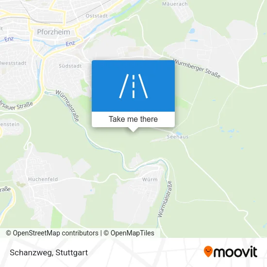 Карта Schanzweg