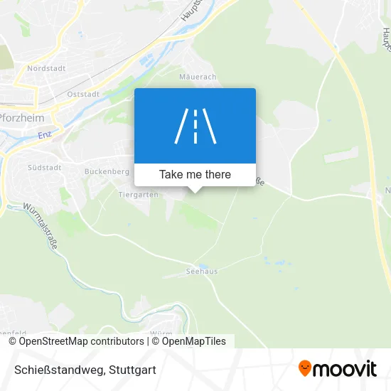 Карта Schießstandweg