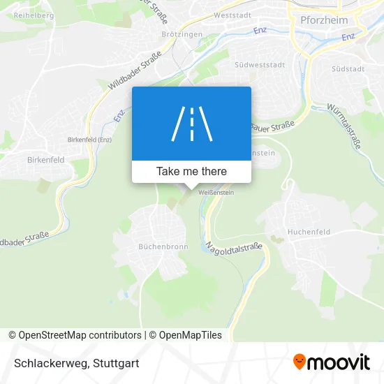 Карта Schlackerweg