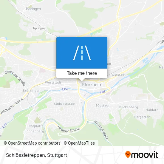 Карта Schlössletreppen