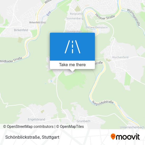 Schönblickstraße map