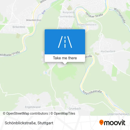 Schönblickstraße map
