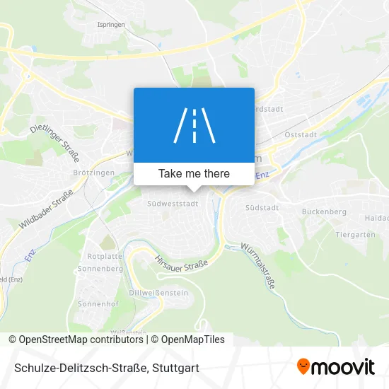 Карта Schulze-Delitzsch-Straße