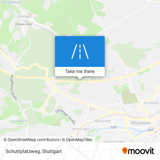 Schuttplatzweg map