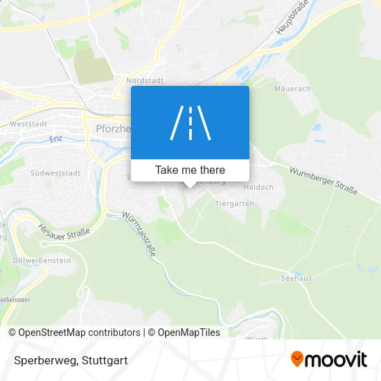 Карта Sperberweg