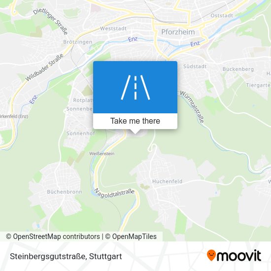 Steinbergsgutstraße map