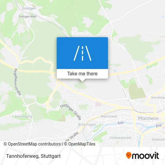 Карта Tannhoferweg