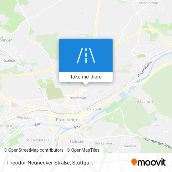 Карта Theodor-Neunecker-Straße