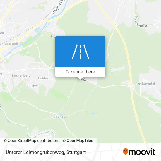 Карта Unterer Leimengrubenweg