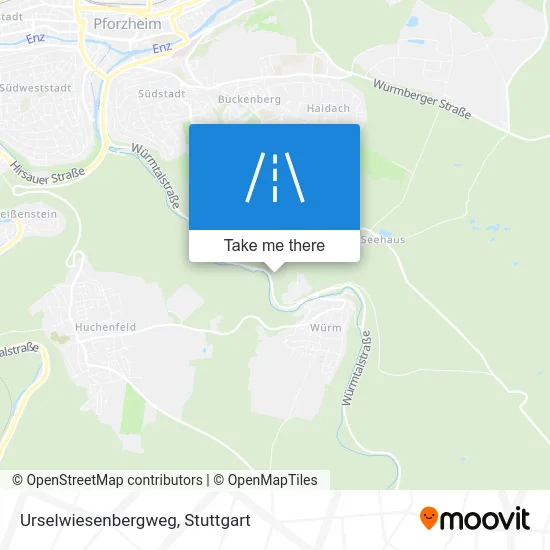 Карта Urselwiesenbergweg