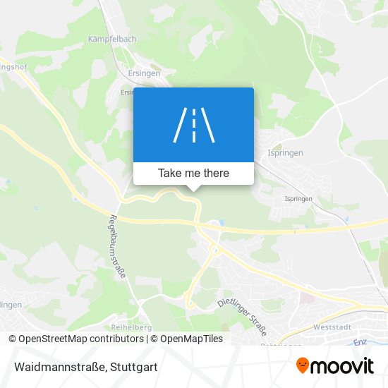 Waidmannstraße map