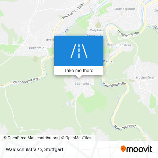 Waldschulstraße map