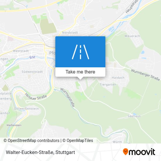 Walter-Eucken-Straße map